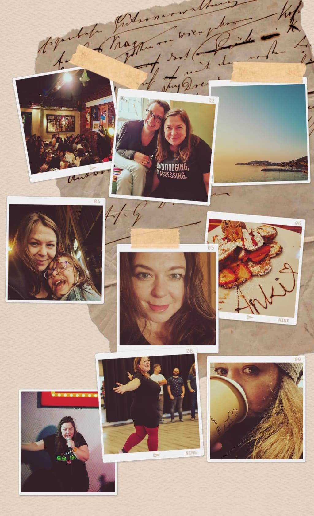 collage with images from Anki